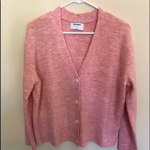 Old Navy pink cardigan size medium